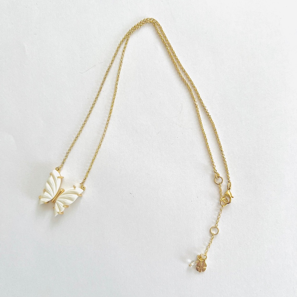 Lucky Brand Butterfly Necklace